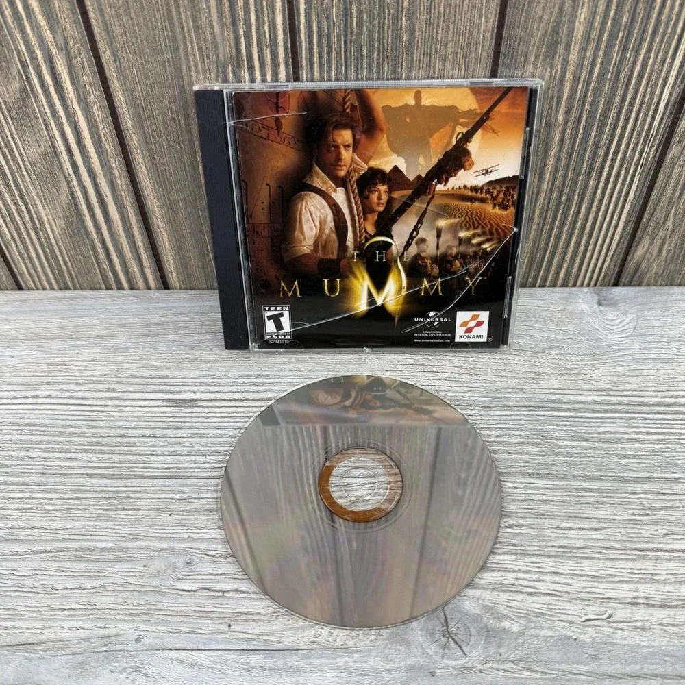 The Mummy PC Game Windows 2000 Konami Complete CIB